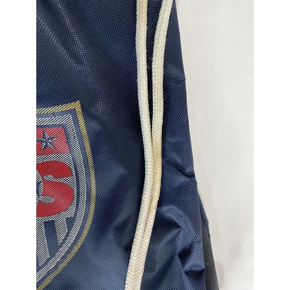 Nike‎ USA Soccer Drawstring Backpack Cinch Bag Black Gym 17x13